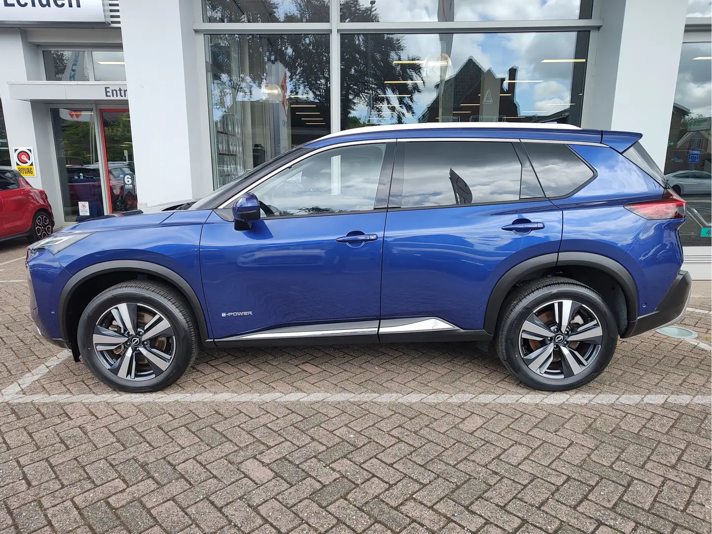 Nissan X-Trail 1.5 e-POWER TEKNA AUTOMAAT Stuurverwarming | Leder Blauw - 2