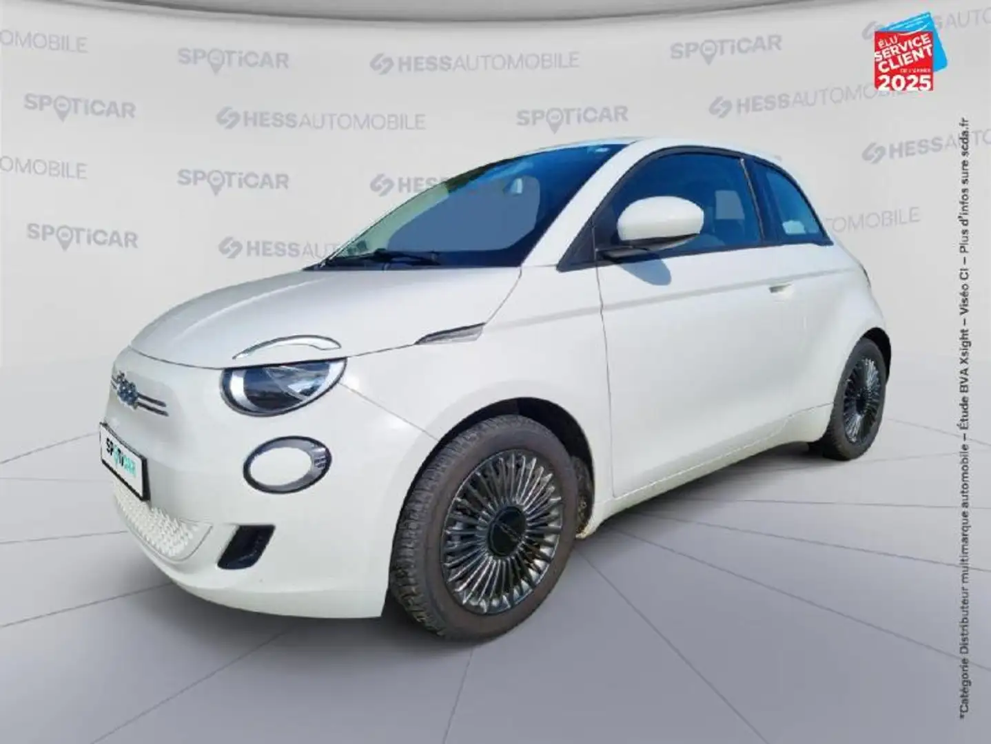 Fiat 500e e 118ch Icône Blanc - 1