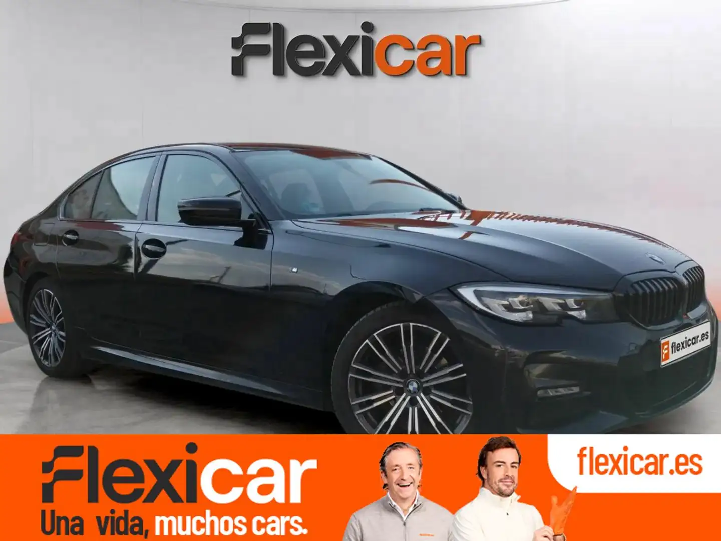 BMW 318 318dA Negro - 1