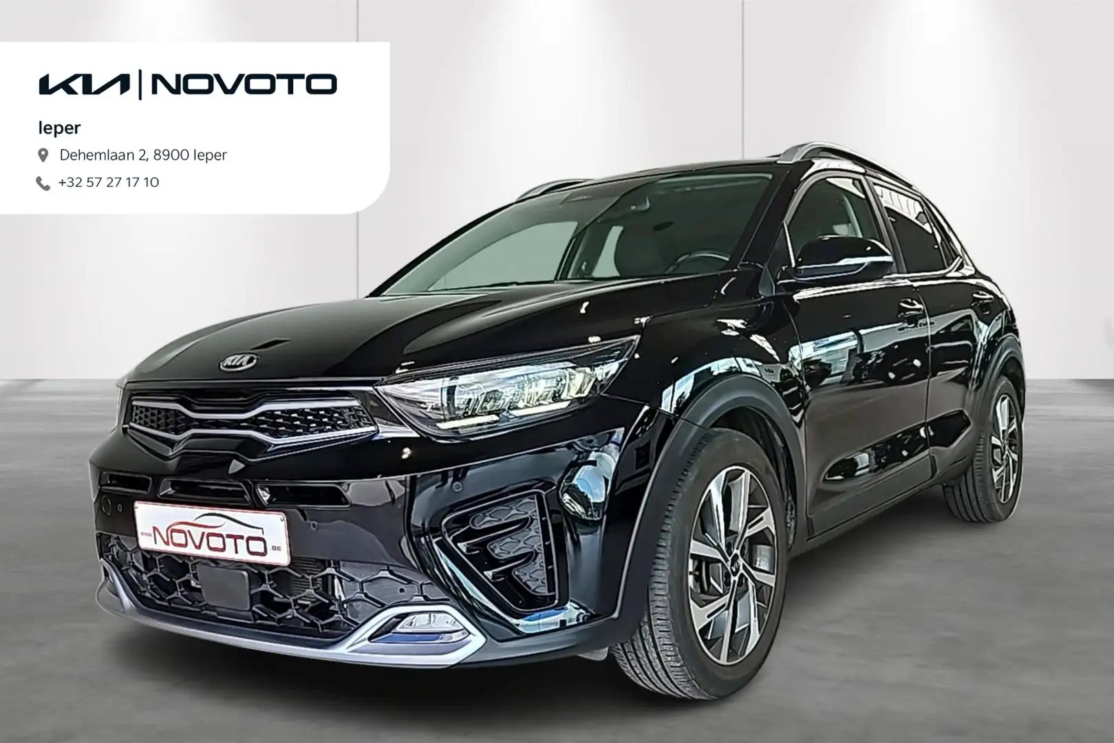 Kia Stonic 1.0 T 100 GT Line Zwart - 1