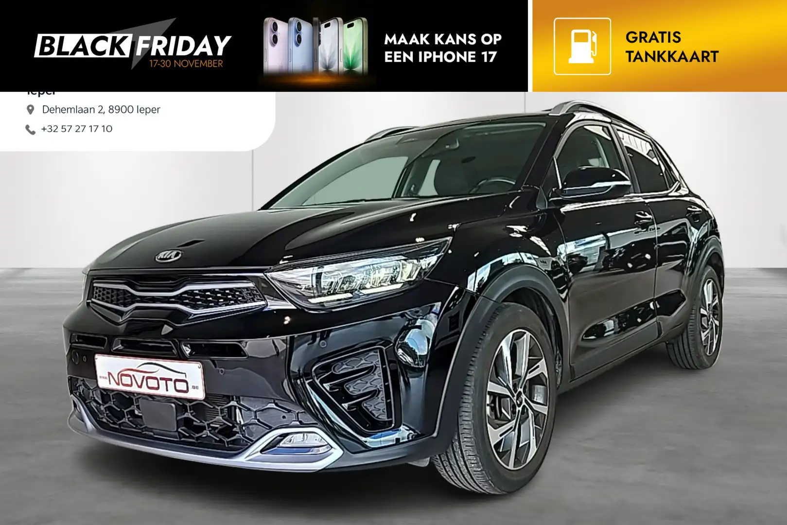 Kia Stonic 1.0 T 100 GT Line Noir - 1