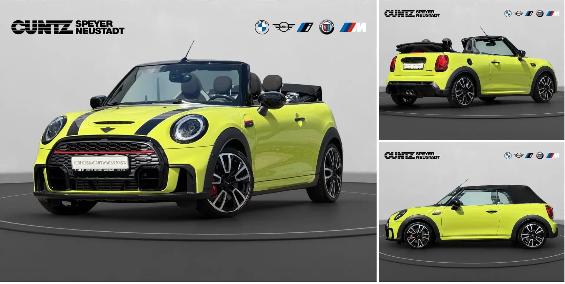 MINI John Cooper Works Cabrio John Cooper Works Cabrio Park-Driveassist Head-Up Жовтий - 1