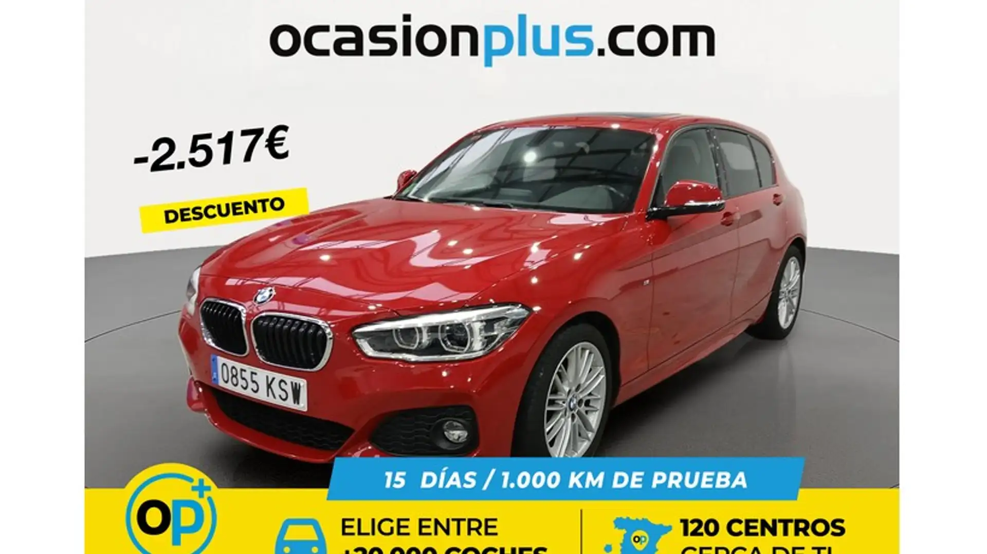 BMW 118 118d Rot - 1