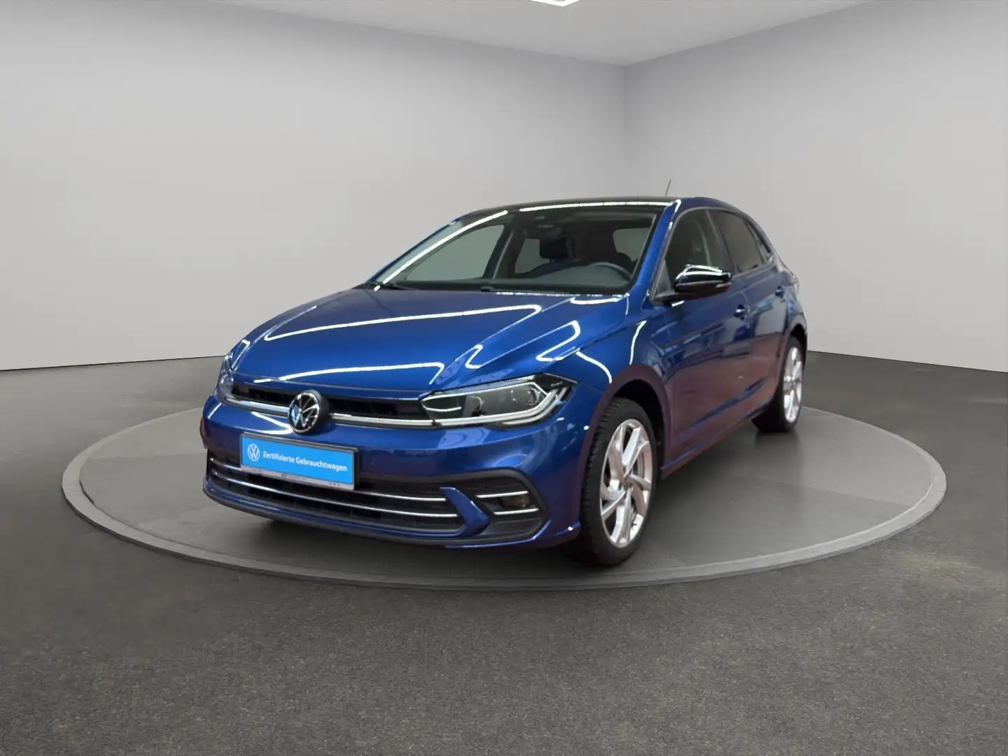 Volkswagen Polo 1.0 TSI Style NAVI+ACC+MATRIX LED+CARPLAY+K Blau - 2