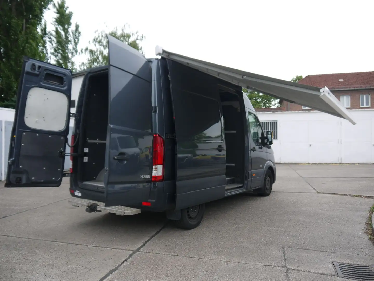 Hyundai H 350 Kasten Camper/Kamera/Standheizung Grau - 1
