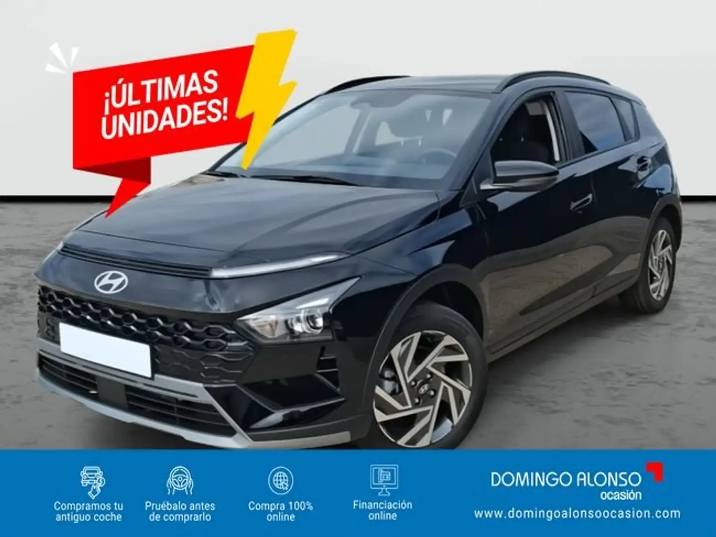 Hyundai BAYON FL 1.0 T-GDi 73,6 kW (100 CV) Híbrido 48V DCT7 2W Negro - 1