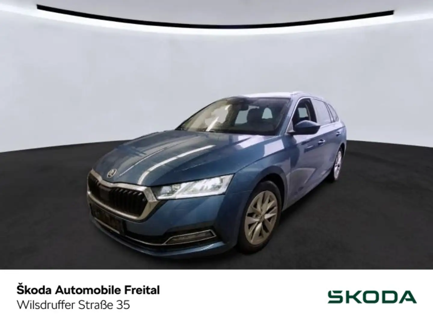 Skoda Octavia Combi 2.0 TDI DSG Style ACC Kamera Blau - 1