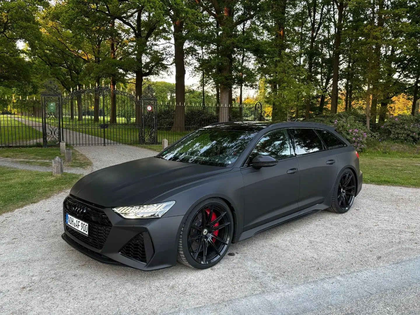 Audi RS6 Avant 4.0 TFSI quattro *BTM Turbo*KW*TÜV* Negro - 1