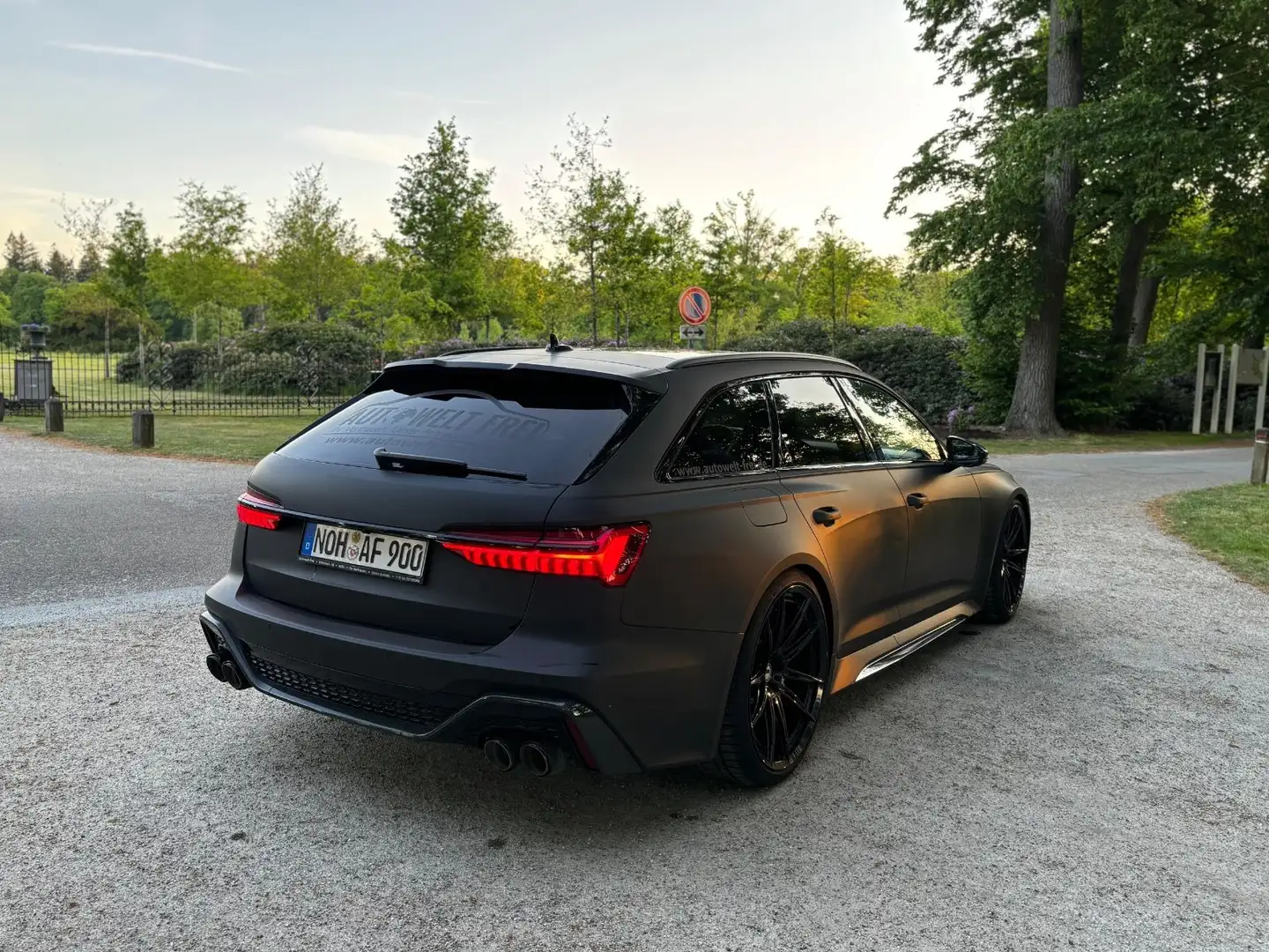 Audi RS6 Avant 4.0 TFSI quattro *BTM Turbo*KW*TÜV* Negro - 2