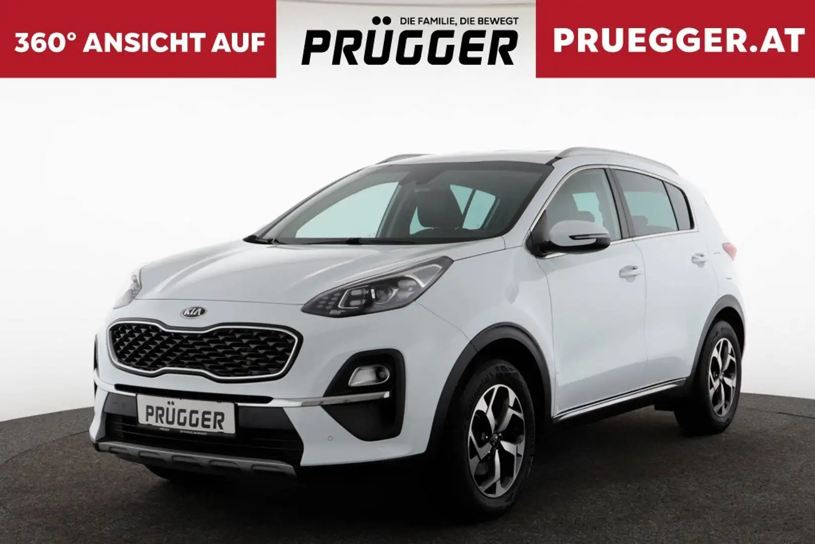 Kia Sportage 1,6 CRDi GOLD LED NAVI KAMERA TEILLEDER Weiß - 1