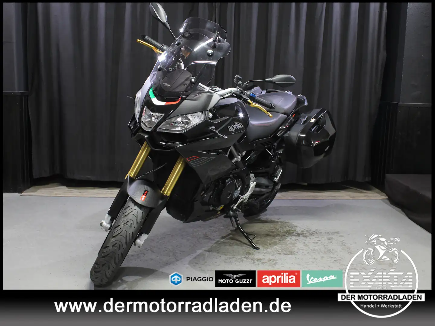 Aprilia Caponord 1200 Caponord 1200 ABS // Koffer // Zwart - 1