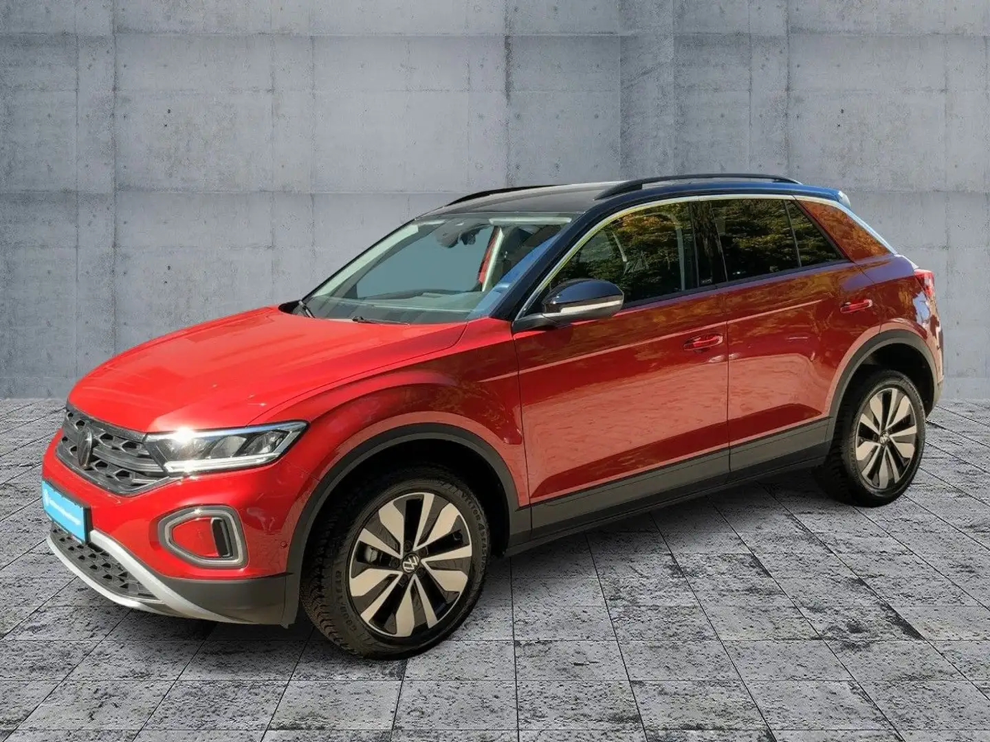 Volkswagen T-Roc 1.0 TSI MOVE 5JG+LED+NAVI+ACC+SHZ+DAB+17Z. Rot - 2