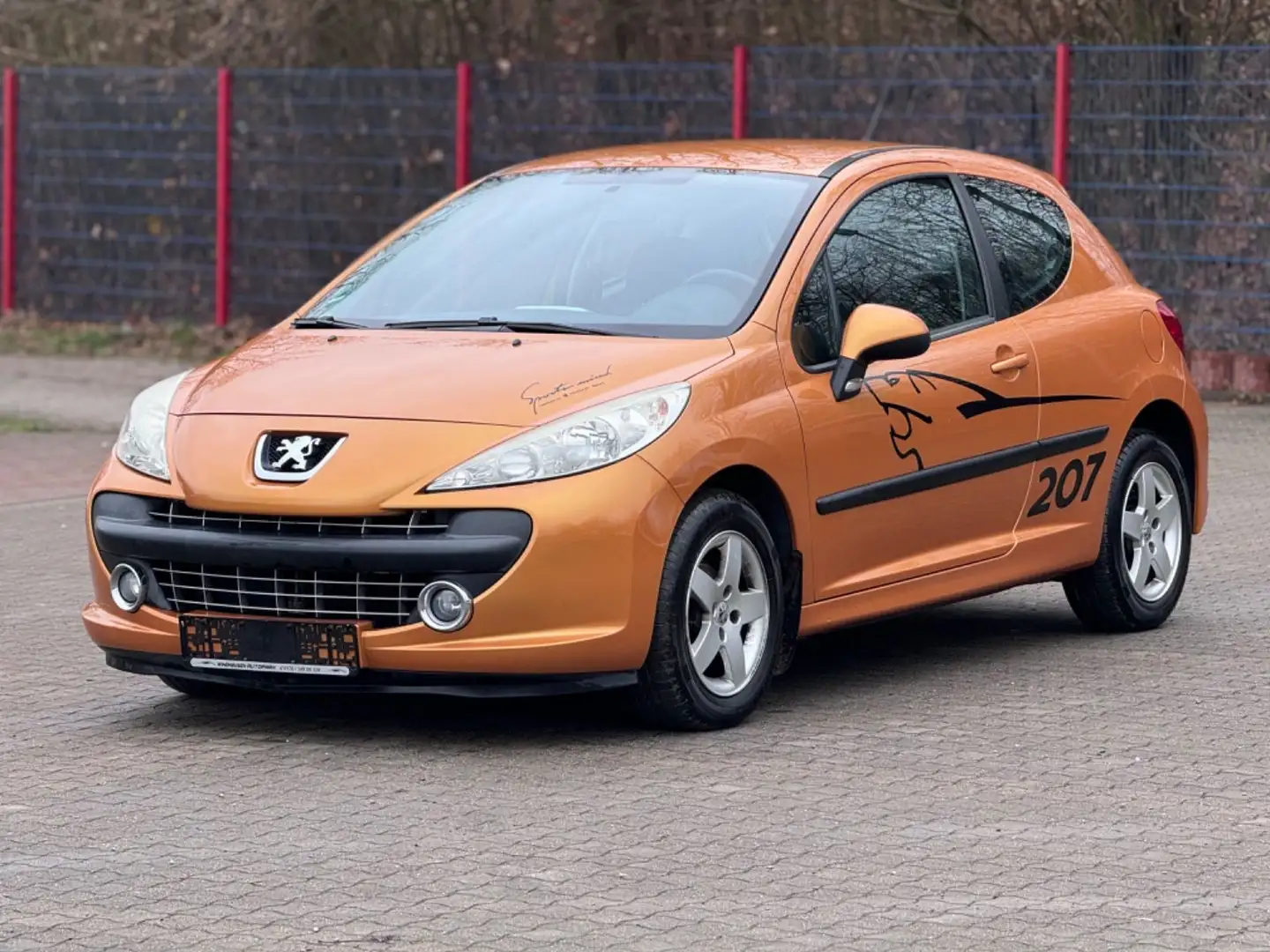 Peugeot 207 Sport * KLIMA *PDC Orange - 1