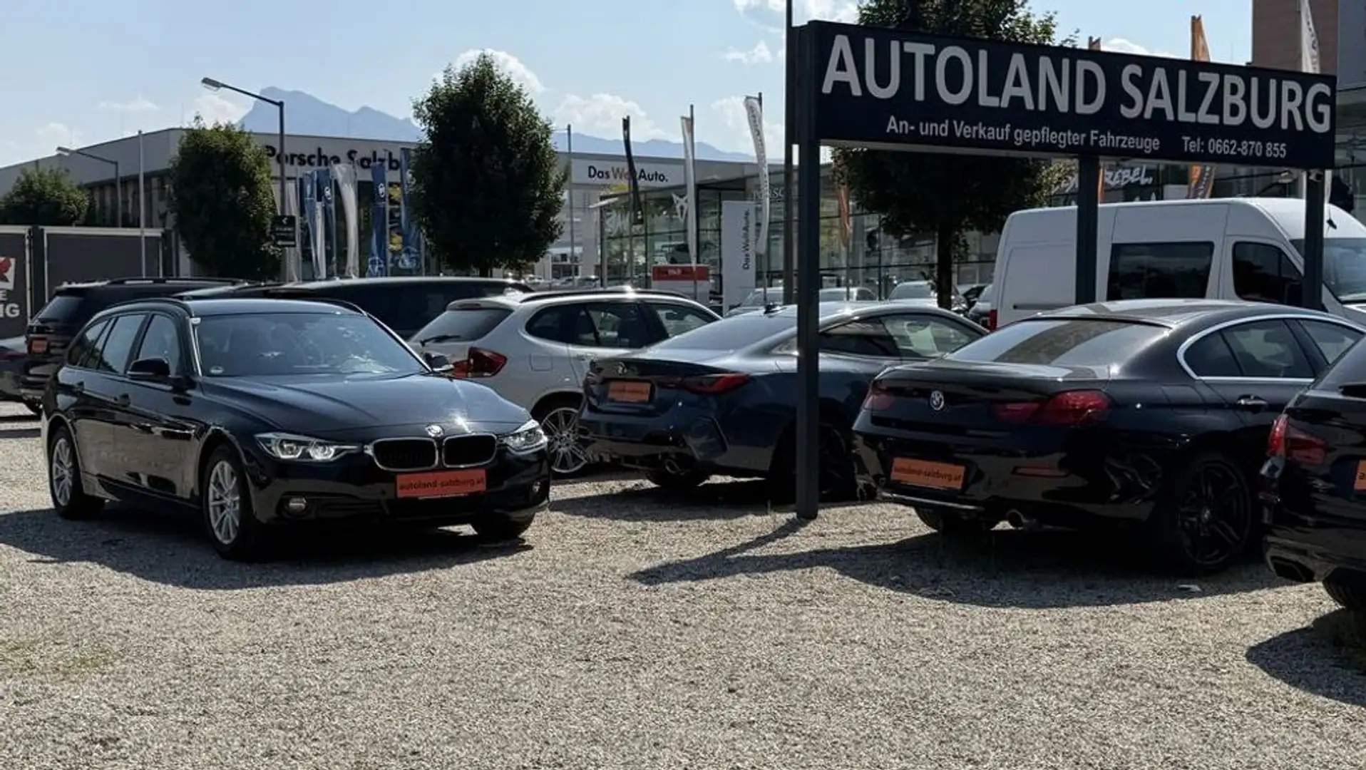 BMW 318 d Advantage AHK Keyless Schwarz - 2