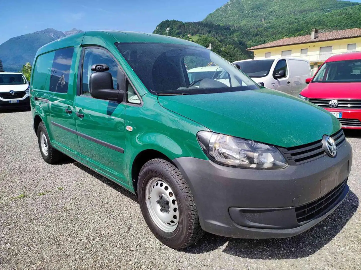Volkswagen Caddy 2.0 TDI 110 CV 4Motion Furgone Verde - 2