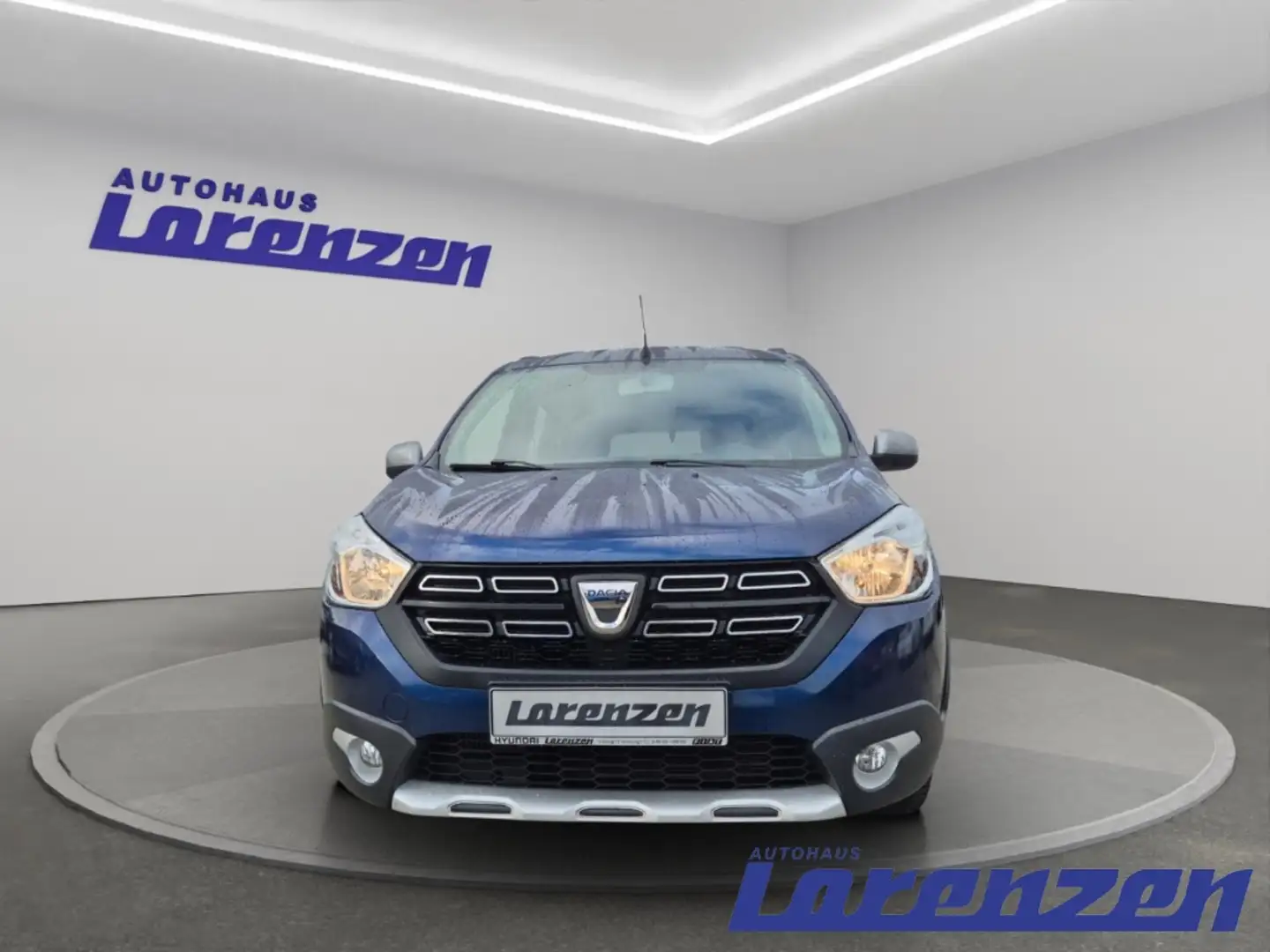 Dacia Lodgy Stepway 130 1.3 AHK Navi Fahrerprofil Musikstreami Blau - 2