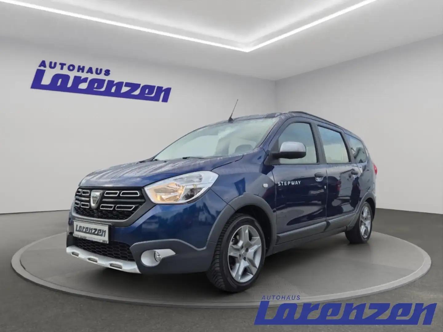 Dacia Lodgy Stepway 130 1.3 AHK Navi Fahrerprofil Musikstreami Blau - 1