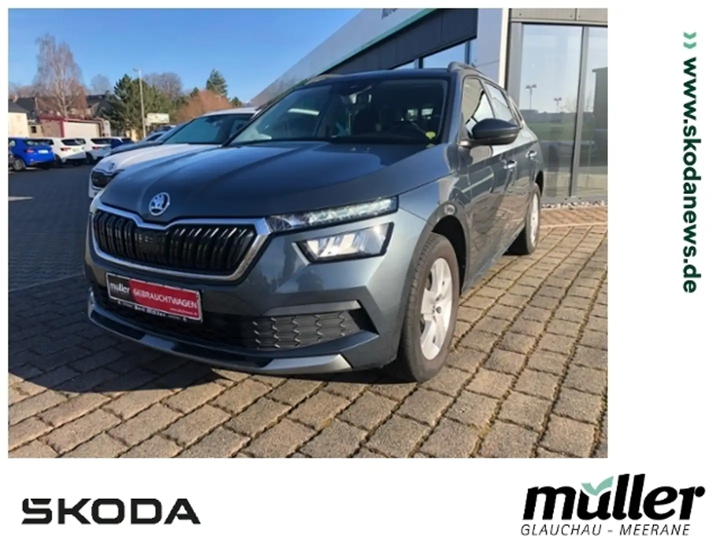 Skoda Kamiq Ambition Climatronic PDC SHZ Grau - 1