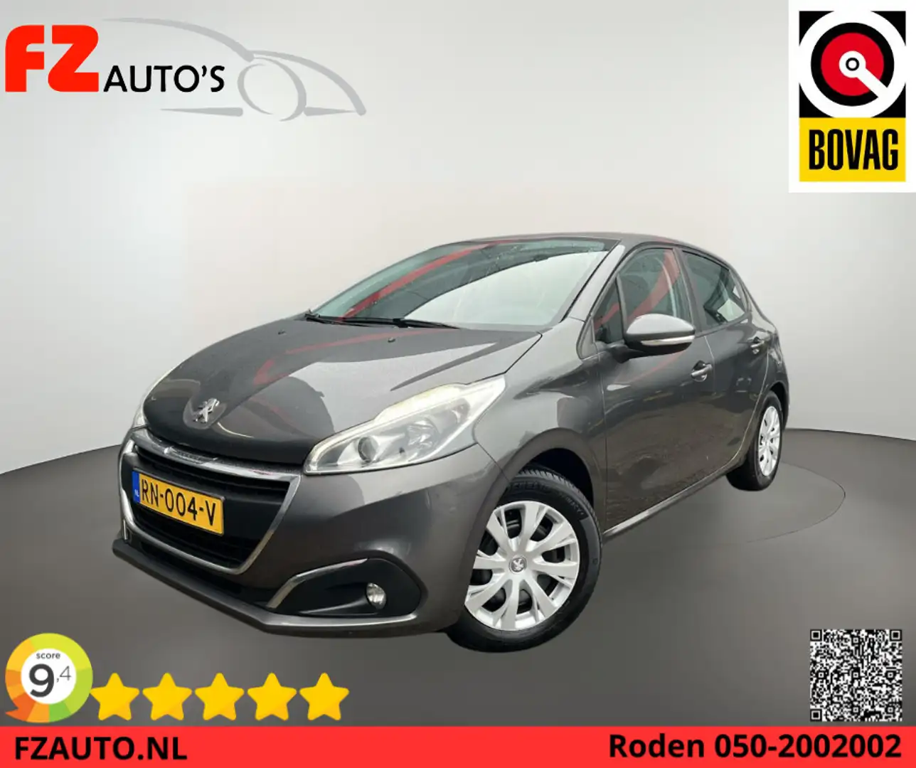 Peugeot 208 1.2 PureTech Blue Lion - Parkeersensoren A - Cruis Gris - 1