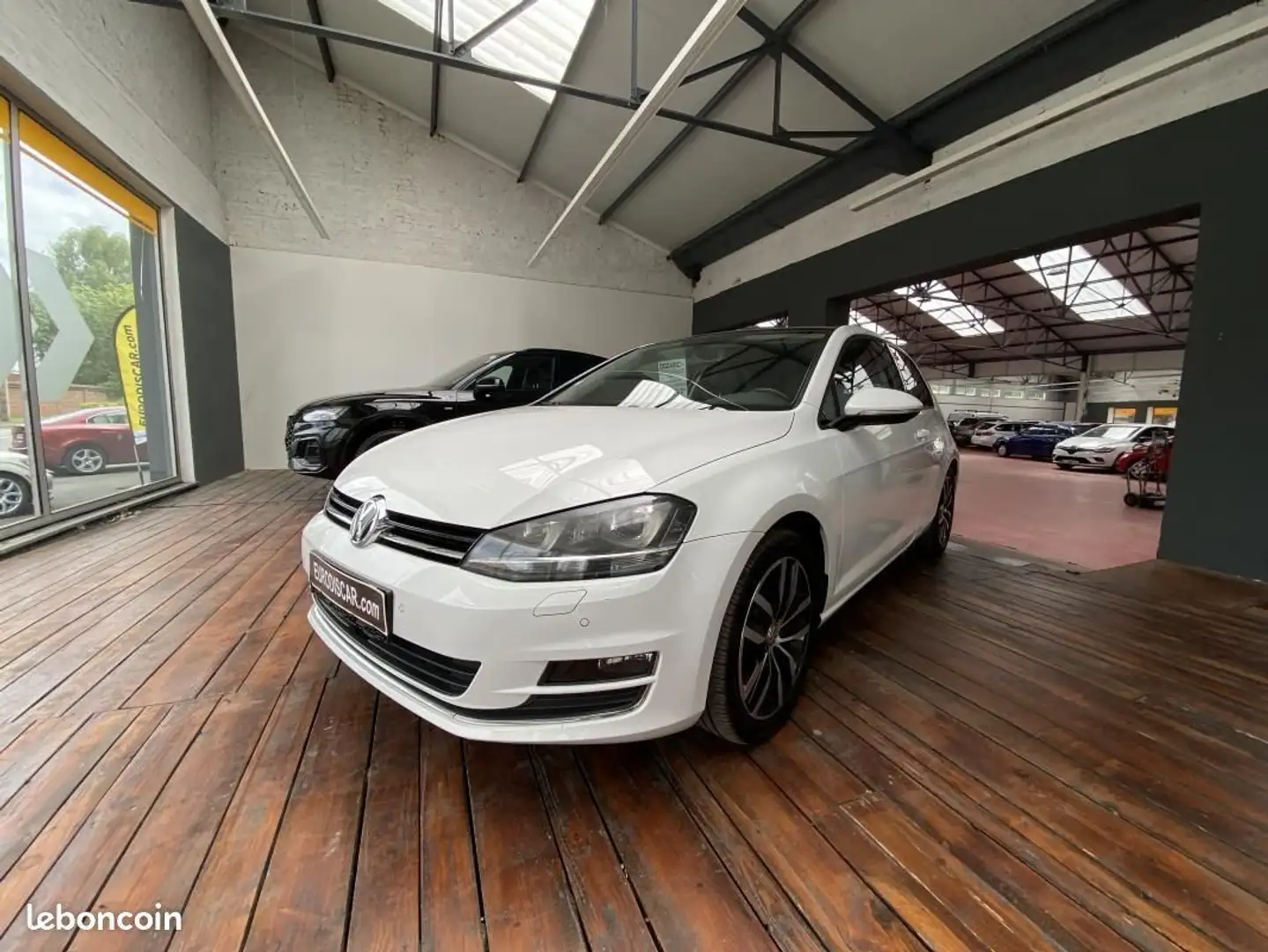 Volkswagen Golf 2.0 TDI BlueMotion 150 Carat Pack Sport Hiver Toit Blanc - 1