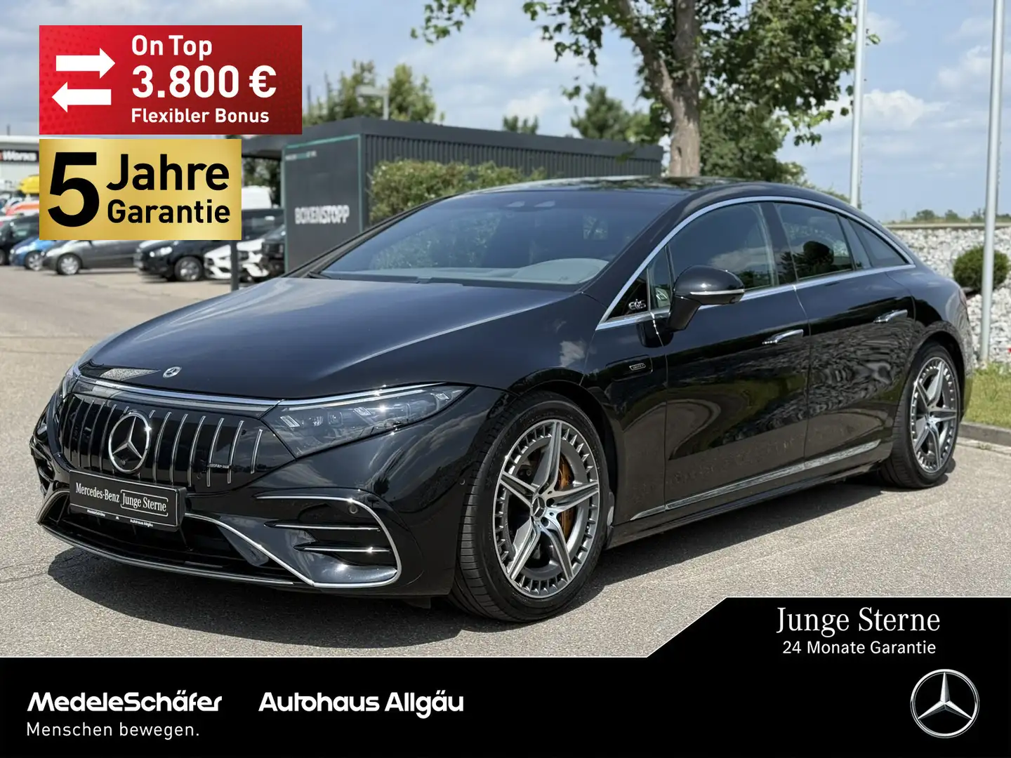 Mercedes-Benz EQS EQS 53 AMG 4M+ 21 KERAMIK Fond+ NAPPA 4xMASSAGE Negro - 1