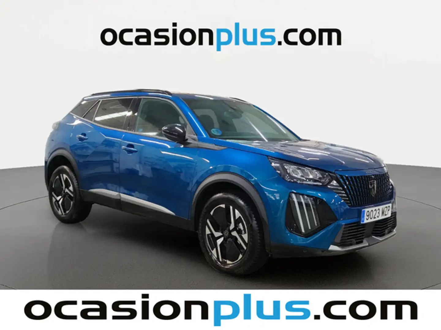 Peugeot 2008 Hybrid 136 Allure eDCS6 Bleu - 2