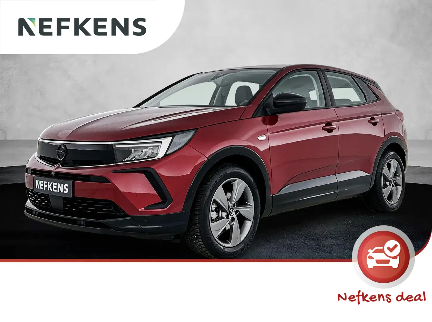 Opel Grandland SUV GS 130 pk Automaat | Navigatie | Achteruitrijc Rood - 1