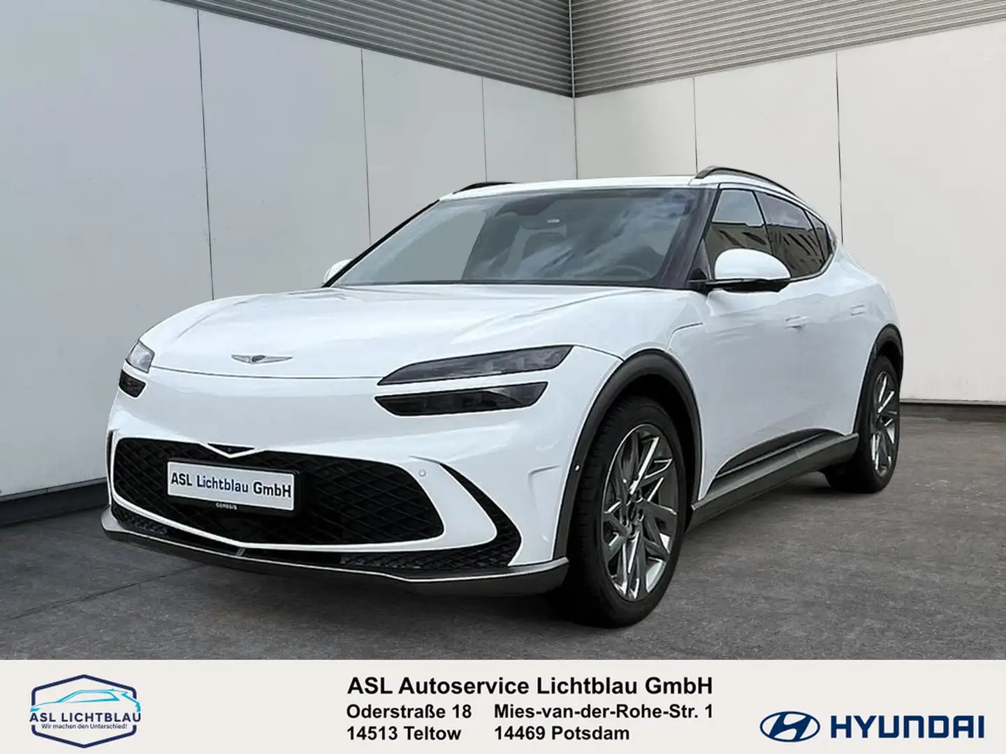Genesis GV60 Electrified AWD Sport Technik-Paket & Sitz-Pake... Wit - 1
