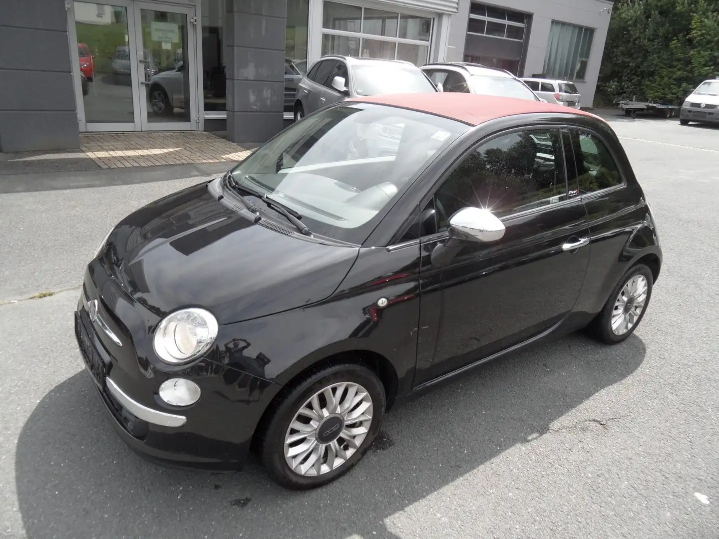 Fiat 500 C Lounge Cabrio Noir - 2