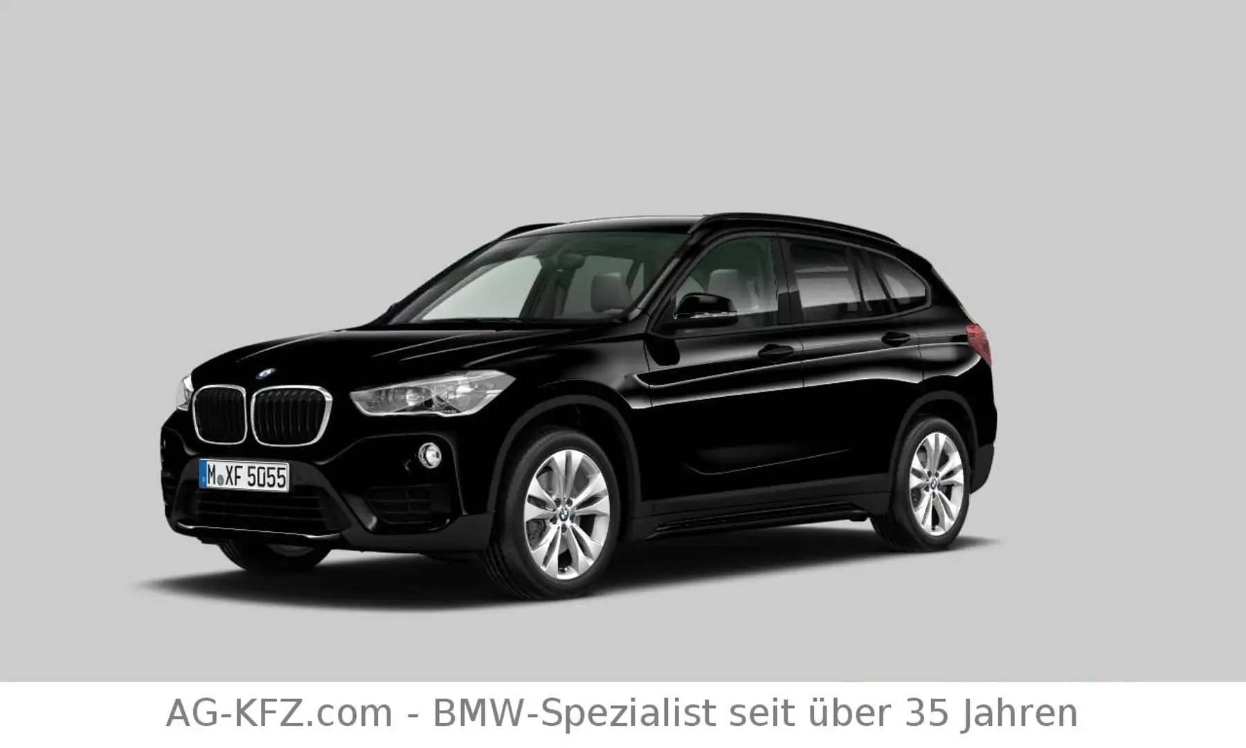 BMW X1 sDrive18i Sport Line/LEDER/Aut./1.Hand/Navi/ Schwarz - 1
