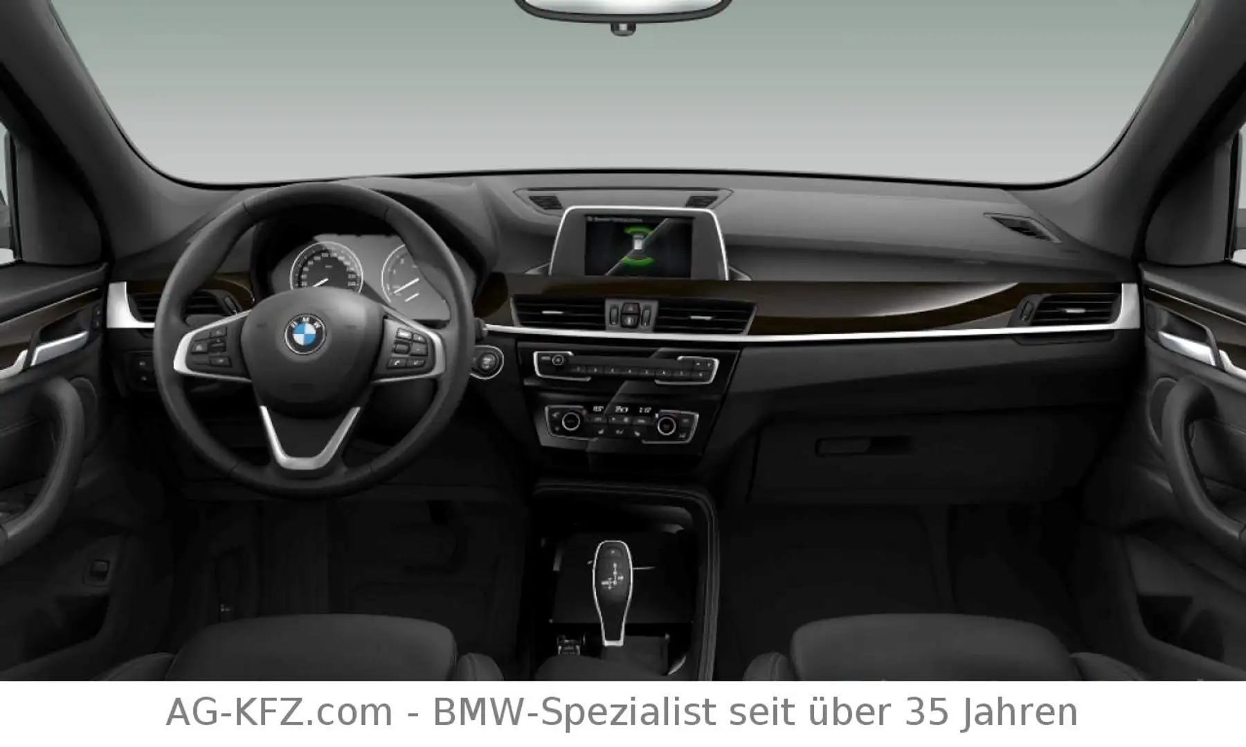 BMW X1 sDrive18i Sport Line/LEDER/Aut./1.Hand/Navi/ Schwarz - 2