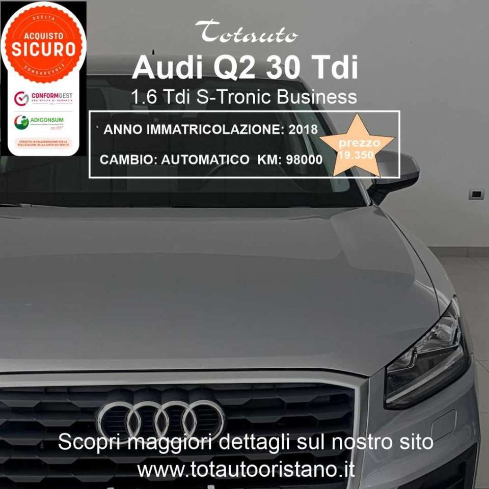 Audi Q2 1.6 TDI S tronic Business