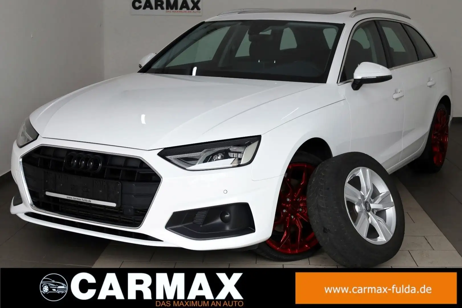 Audi A4 Avant 35 TFSI Navi,LED,Panorama,Kamera,SR+WR Weiß - 1
