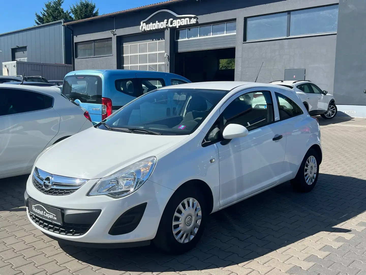 Opel Corsa Corsa D Selection/Klima/1.Ha/TÜV 04.2026/ZV/Eu5 Weiß - 1