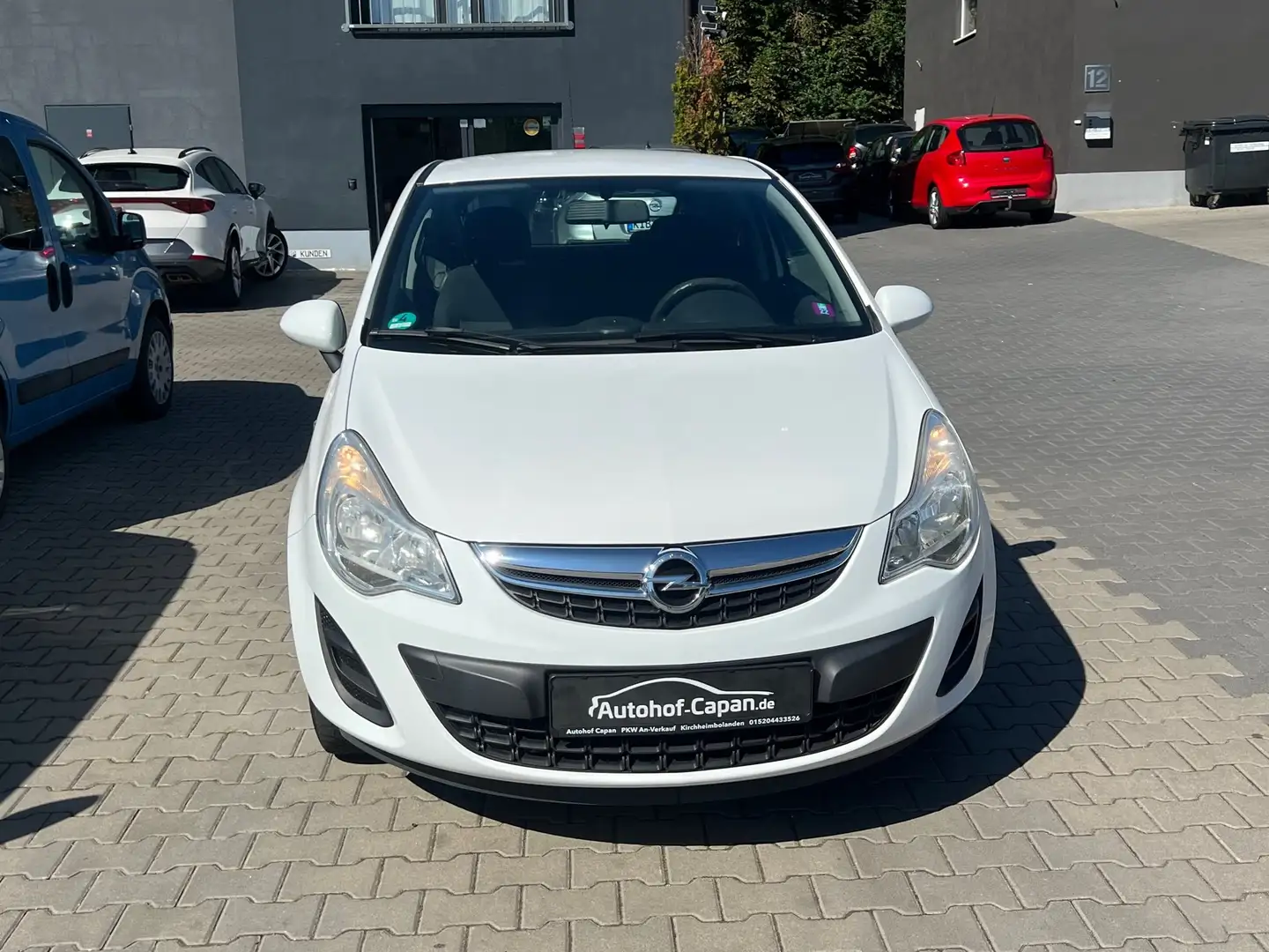 Opel Corsa Corsa D Selection/Klima/1.Ha/TÜV 04.2026/ZV/Eu5 Weiß - 2