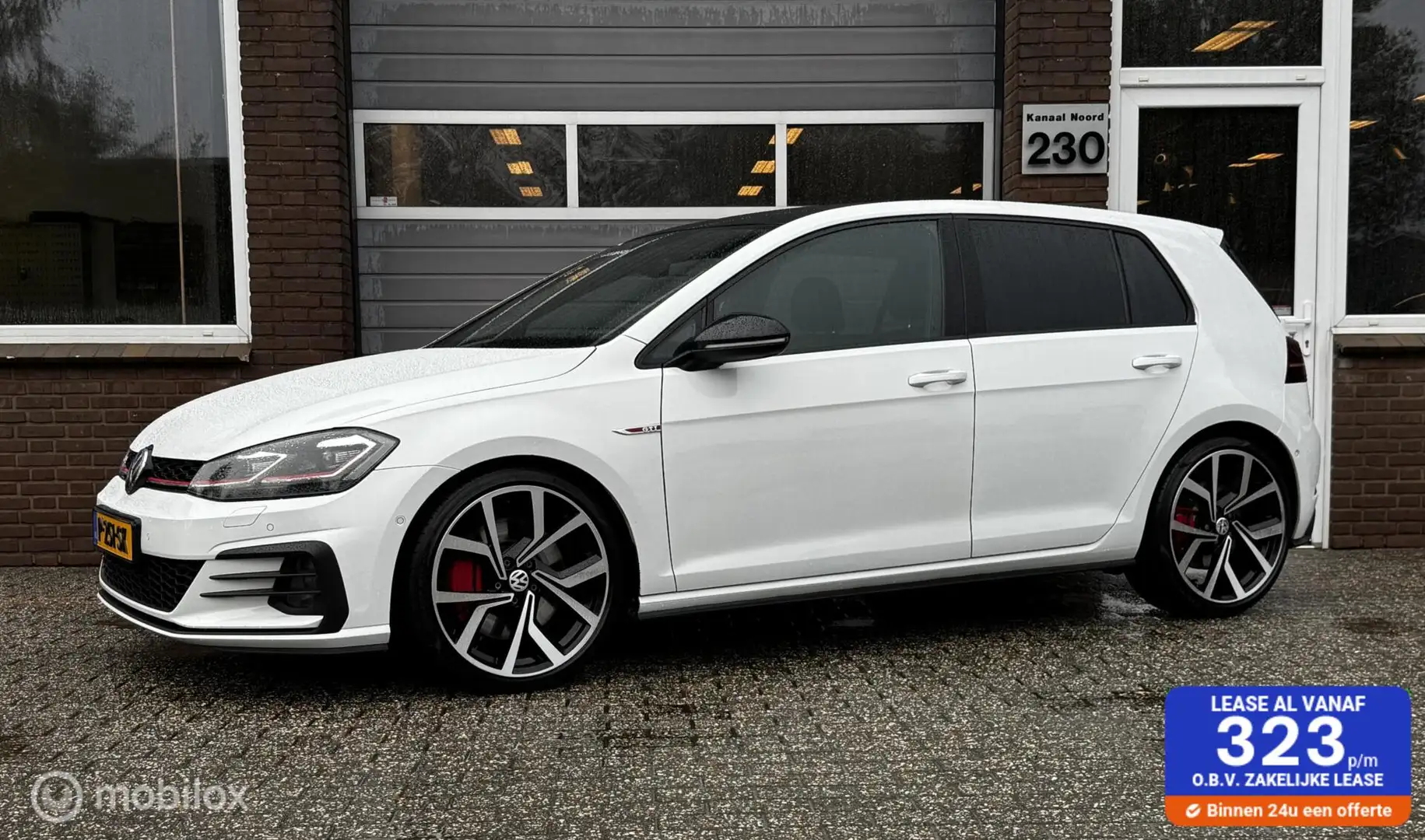 Volkswagen Golf GTI 2.0 DSG Performance LEDER/CAM/PANO/LED Blanc - 1