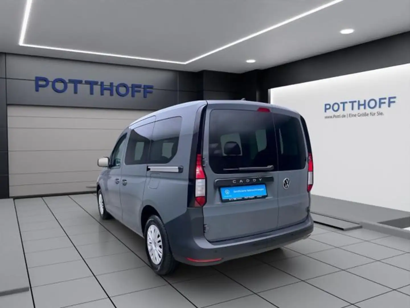 Volkswagen Caddy 2.0 TDI KOMBI KR NAVI PDC KLIMA SHZG Grau - 2