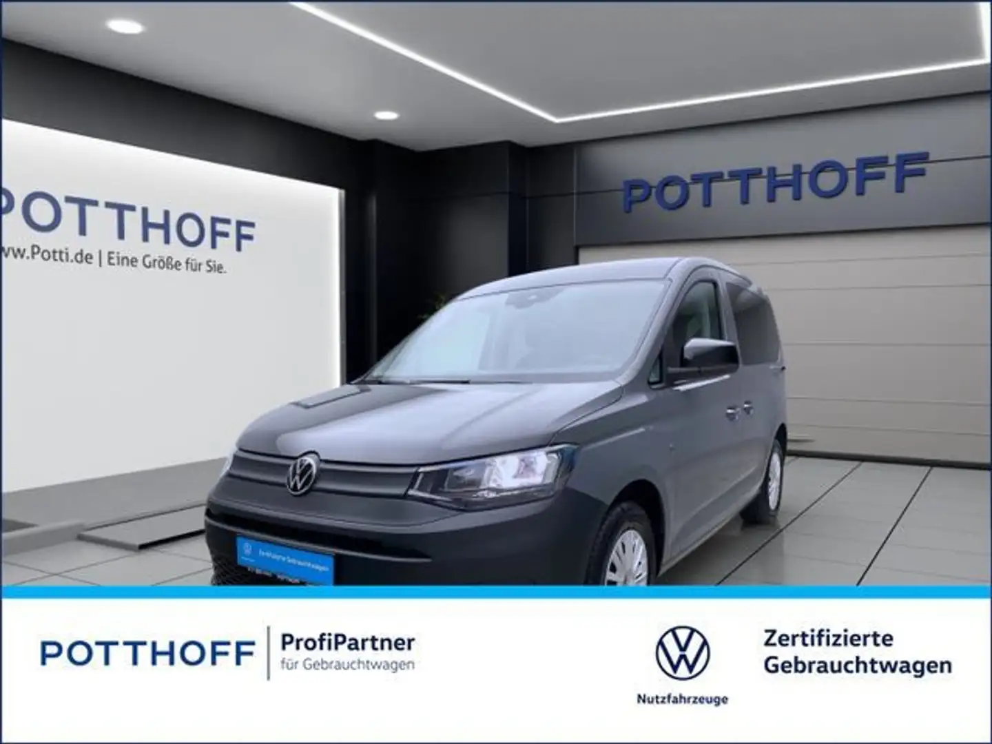 Volkswagen Caddy 2.0 TDI KOMBI KR NAVI PDC KLIMA SHZG Grau - 1