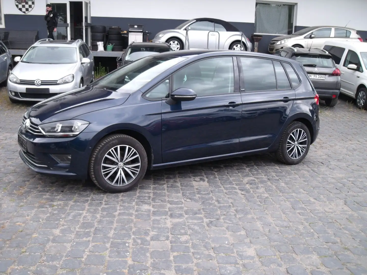 Volkswagen Golf Sportsvan Blauw - 2