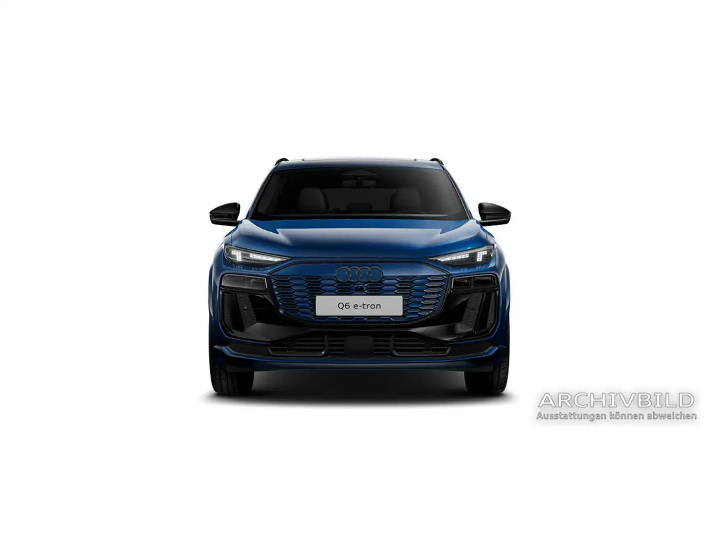 Audi Q6 e-tron quattro edition one S line STANDHZ Blau - 2