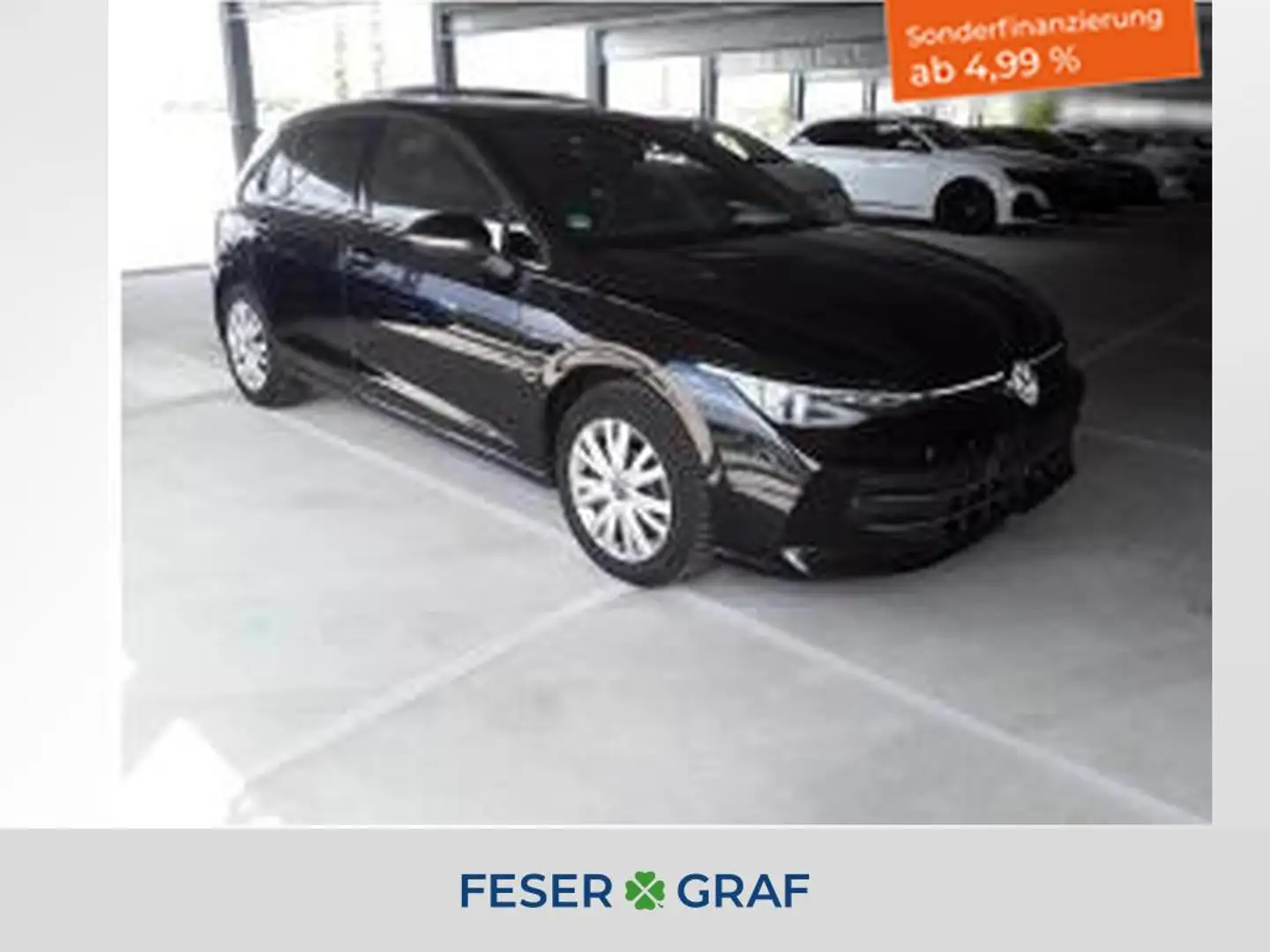 Volkswagen Golf 1.5 TSI Style Edition 50 DSG AHK / ACC / LED-Matri Schwarz - 1