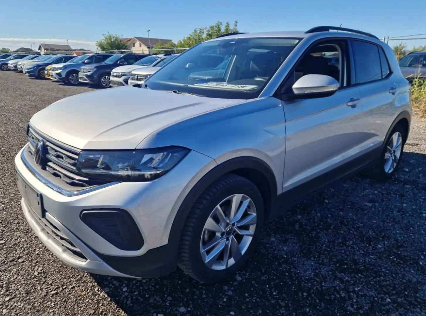 Volkswagen T-Cross 1.0 TSI LIFE DSG LED*NAV*ACC*RFK*App-Co. Silber - 2