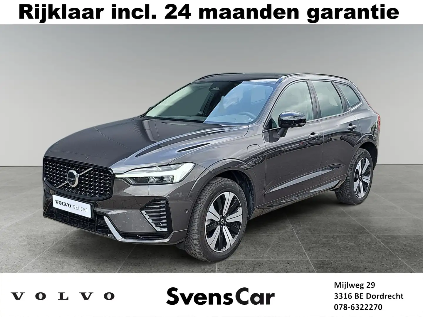 Volvo XC60 2.0 T6 Plug-in hybrid AWD Plus Dark | Trekhaak | 3 Grijs - 1