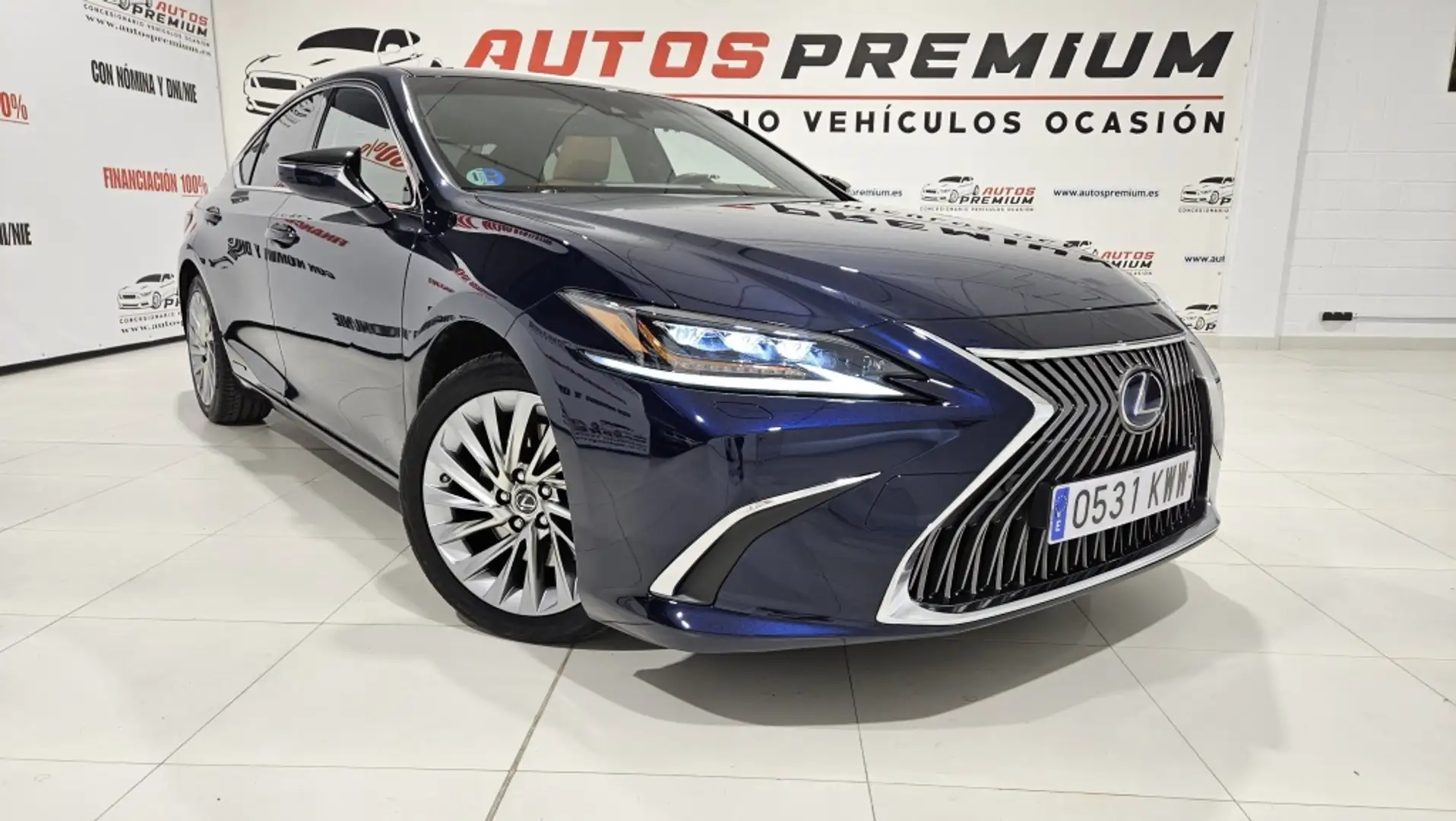 Lexus ES 300 300h Luxury Bleu - 2