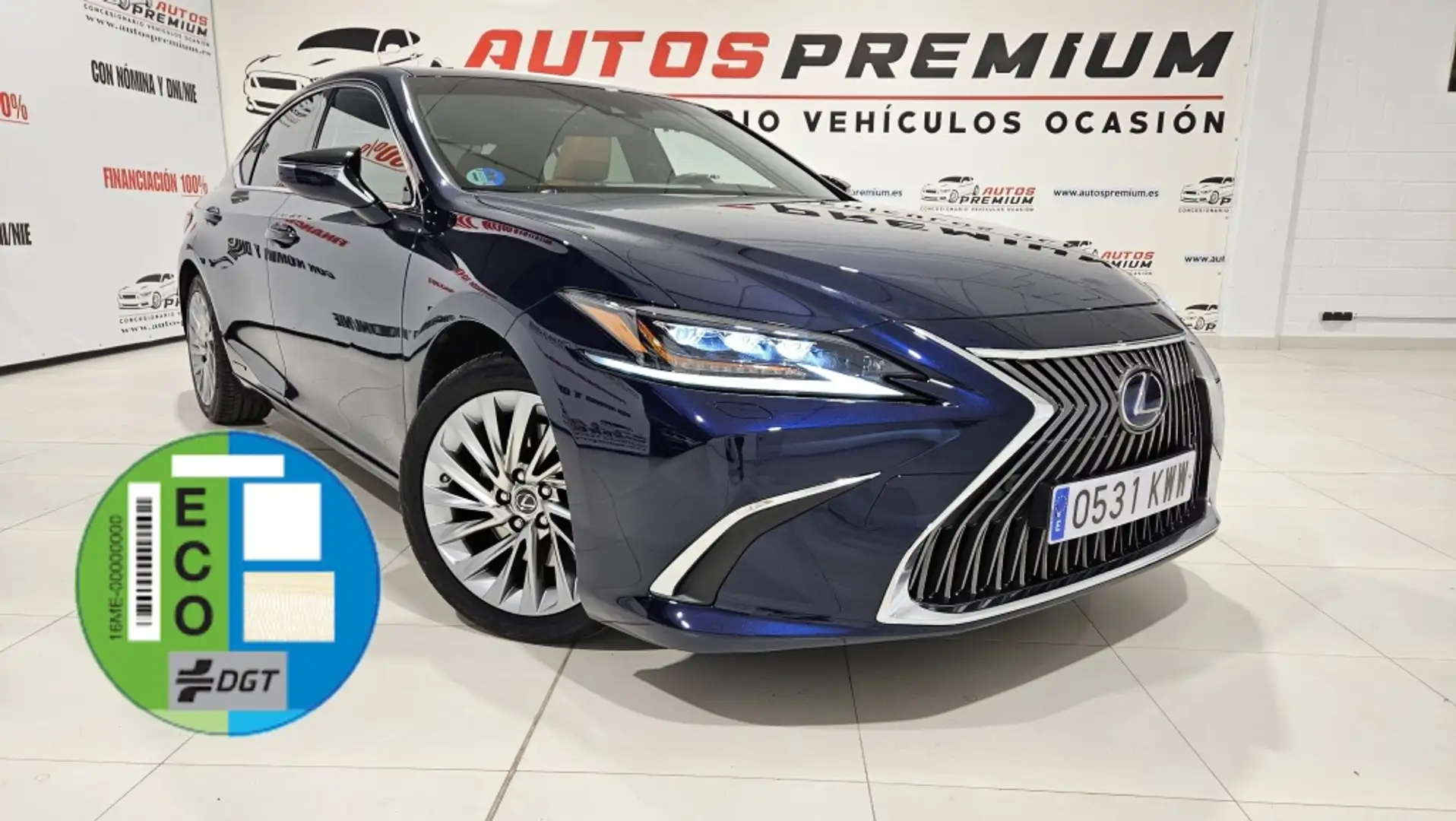 Lexus ES 300 300h Luxury Bleu - 1