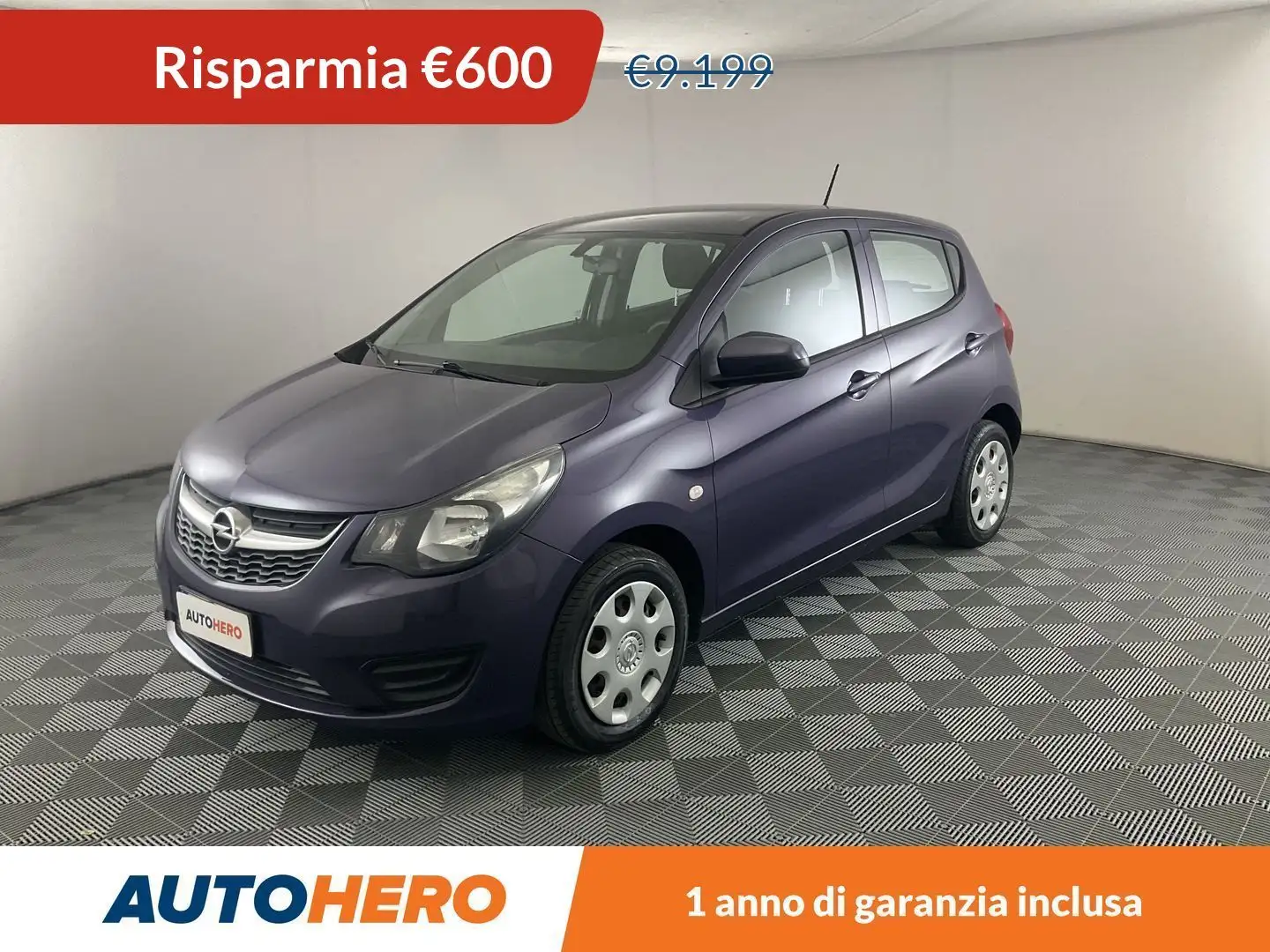 Opel Karl 1.0 N-Joy 75 CV Violet - 1