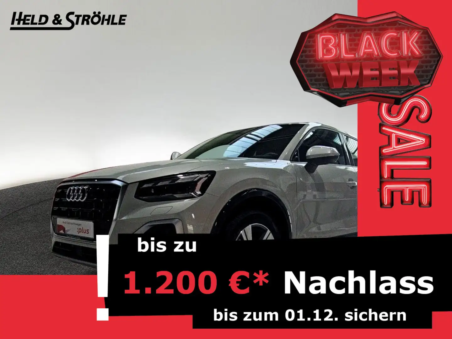 Audi Q2 advanced 35TDI 18 AHK MATRIX NAVI SHZ 5J.GAR. Zilver - 1