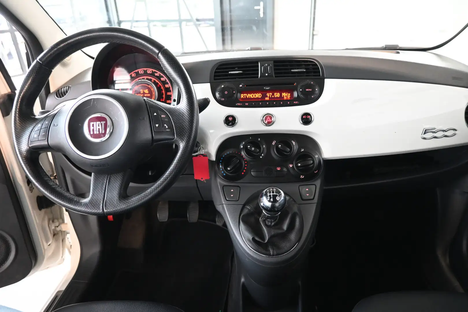 Fiat 500 1.2 Pop Airco Elektrisch Pakket Lichtmetaal All in Wit - 2
