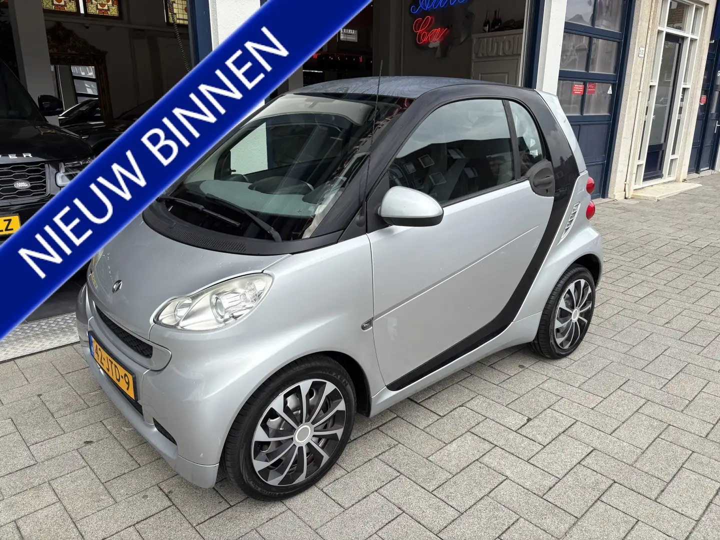 smart forTwo coupé 1.0 mhd Pure AUTOMAAT/AIRCO/APK 2.2026 Zwart - 1