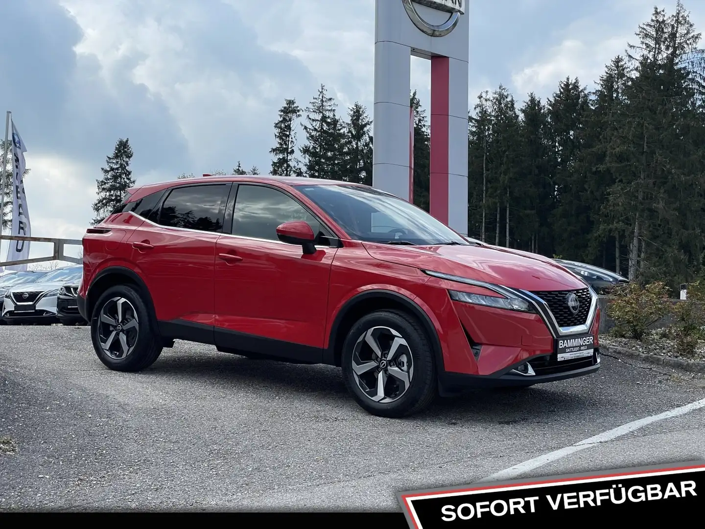 Nissan Qashqai NEUES MODELL / N-Connecta inkl. Winterpaket Rot - 2